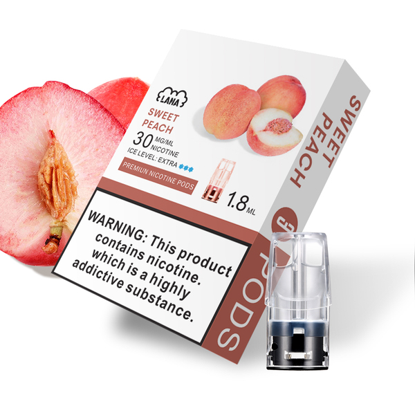 LANA電子煙煙彈 通配煙彈  通用一代主機 【台灣現貨】